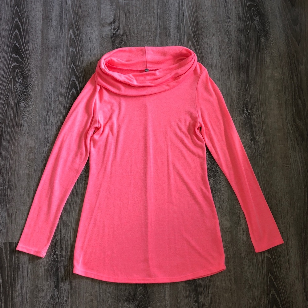Vanity cowl neck top size MEDIUM
